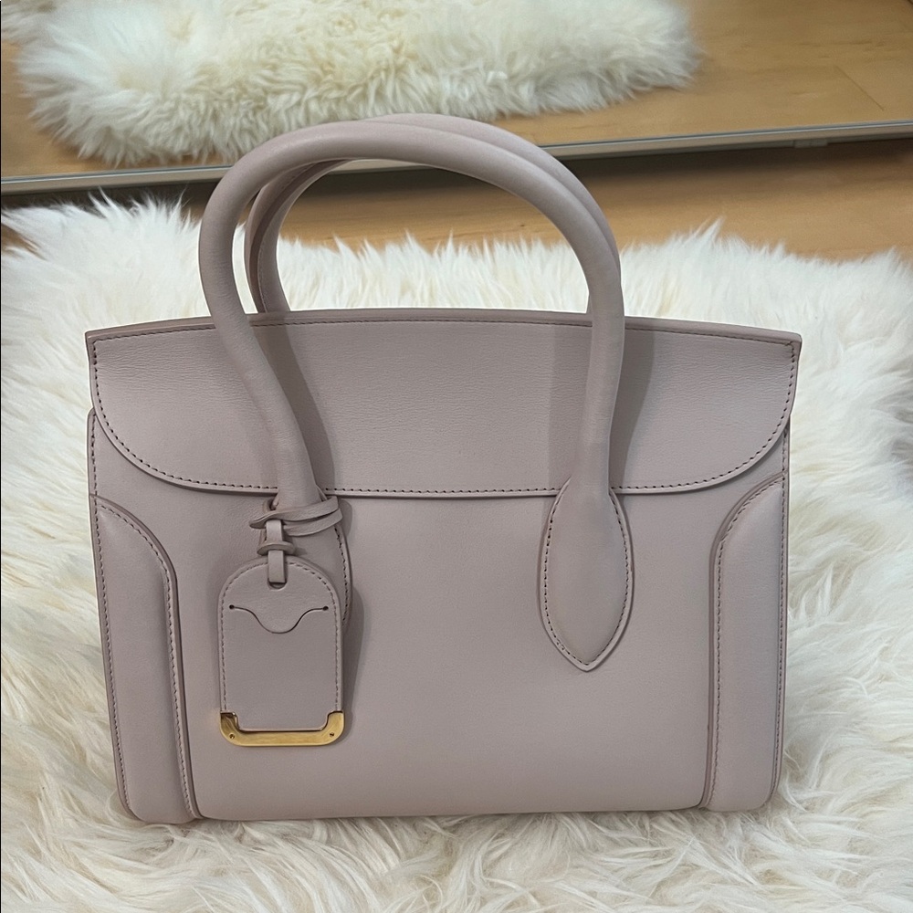 Alexander McQueen White Leather Accessory